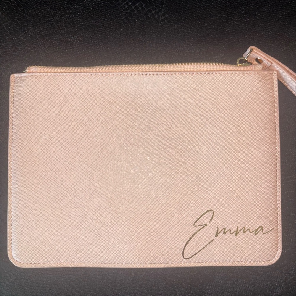 Custom Leather Pouch/Clutch
